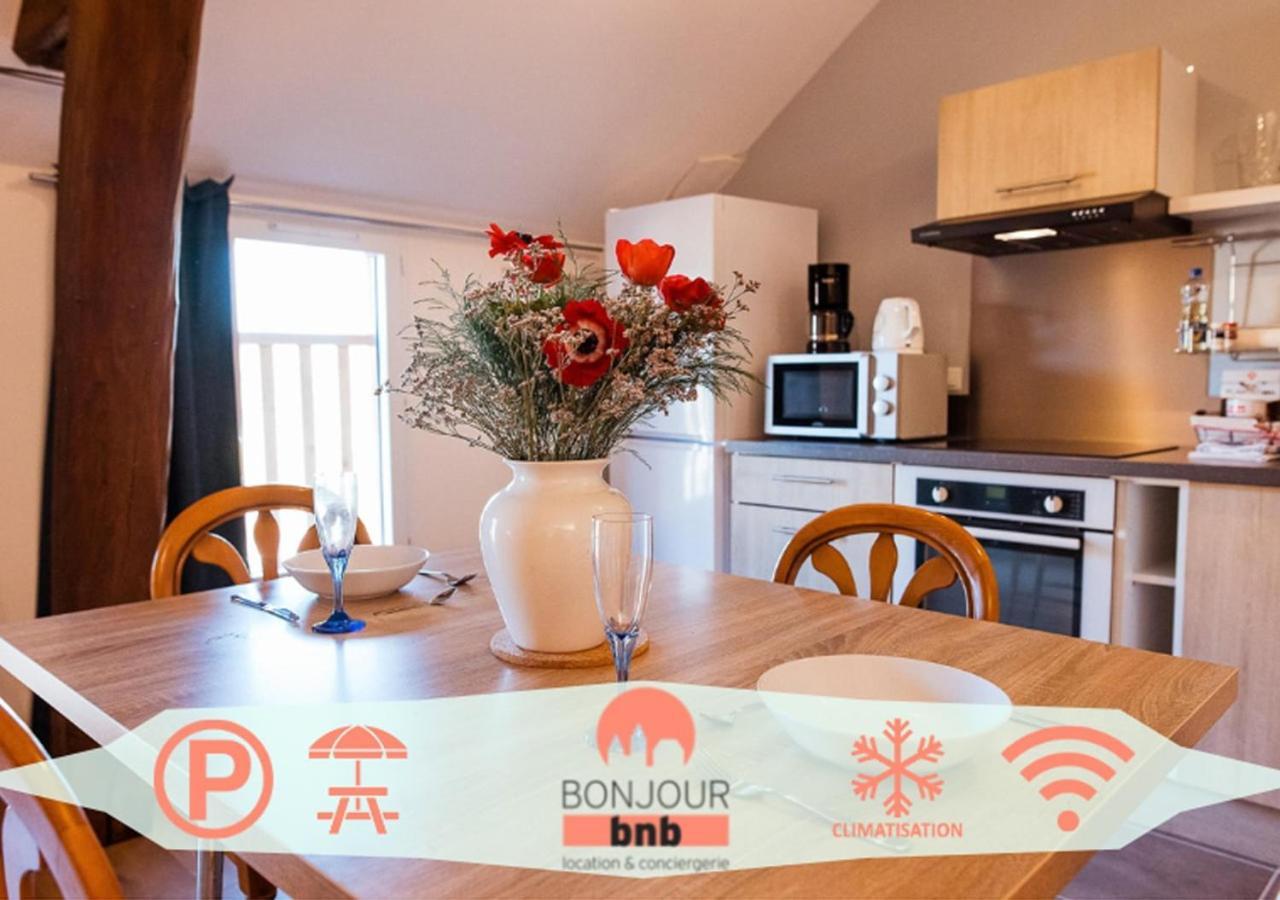 Studio Confortable, Parking Et Jardin Bucheres Exterior photo